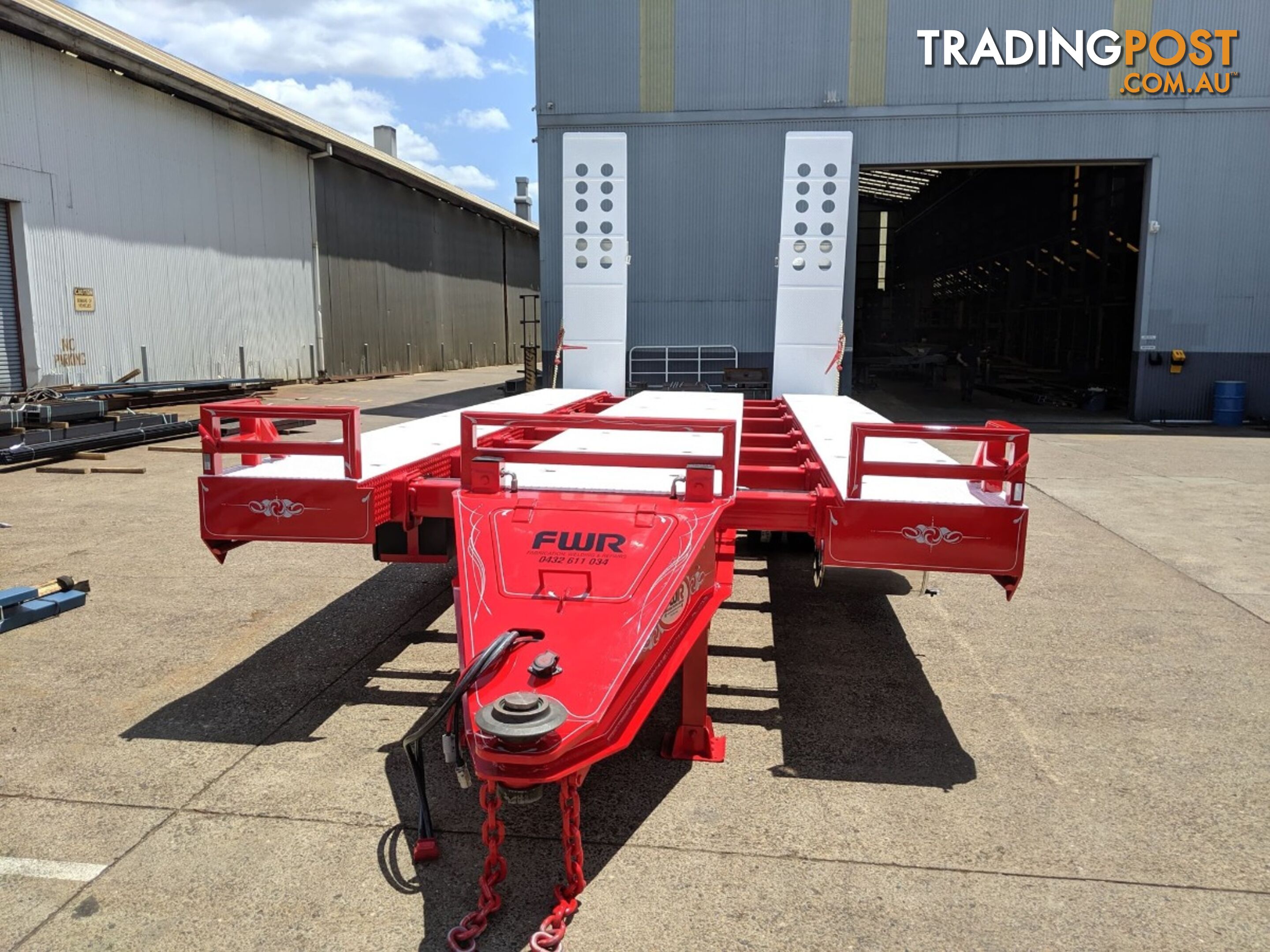 NEW 2024 FWR ELITE Tri Axle Tag Trailer - Widener