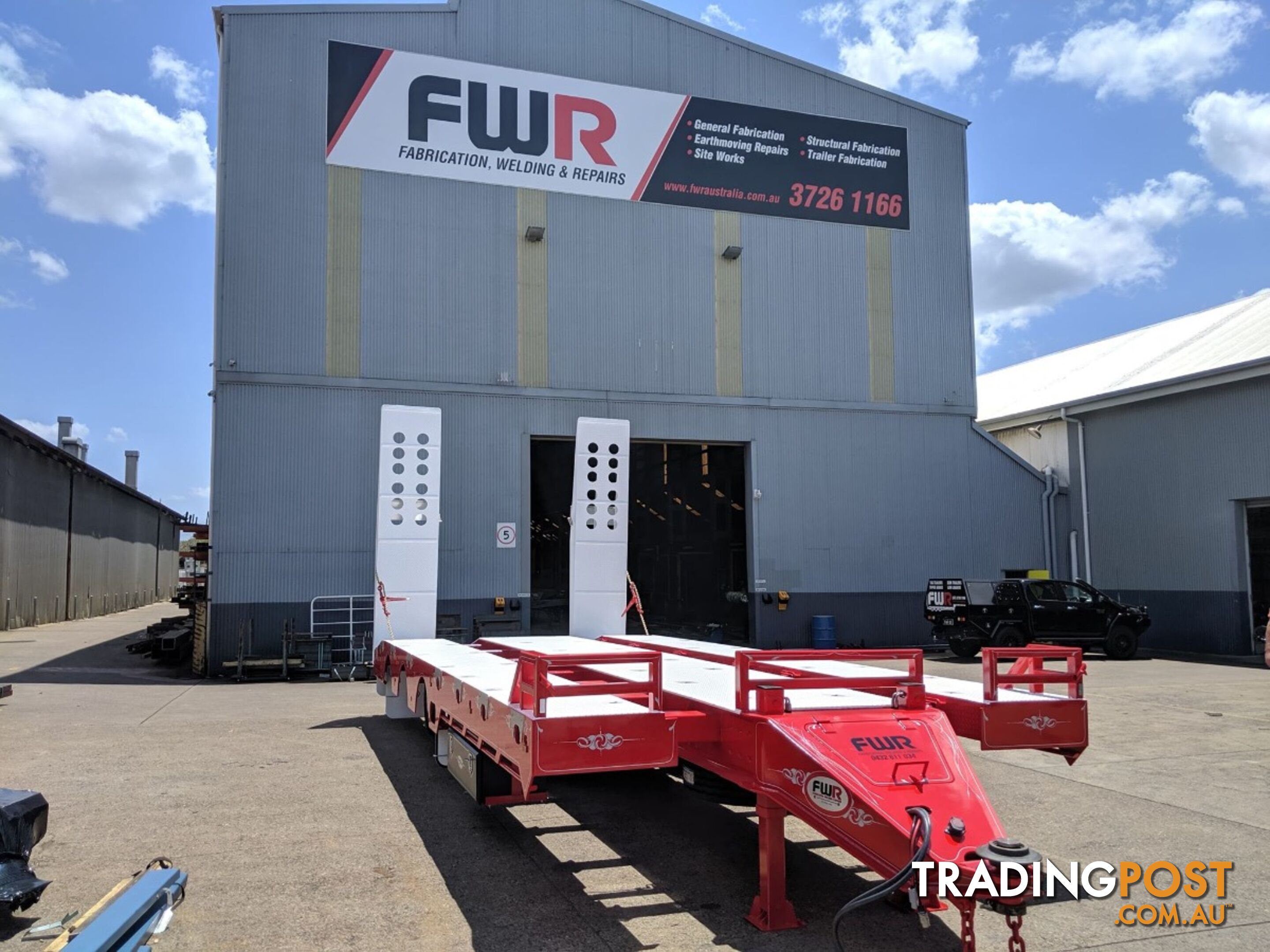 NEW 2024 FWR ELITE Tri Axle Tag Trailer - Widener