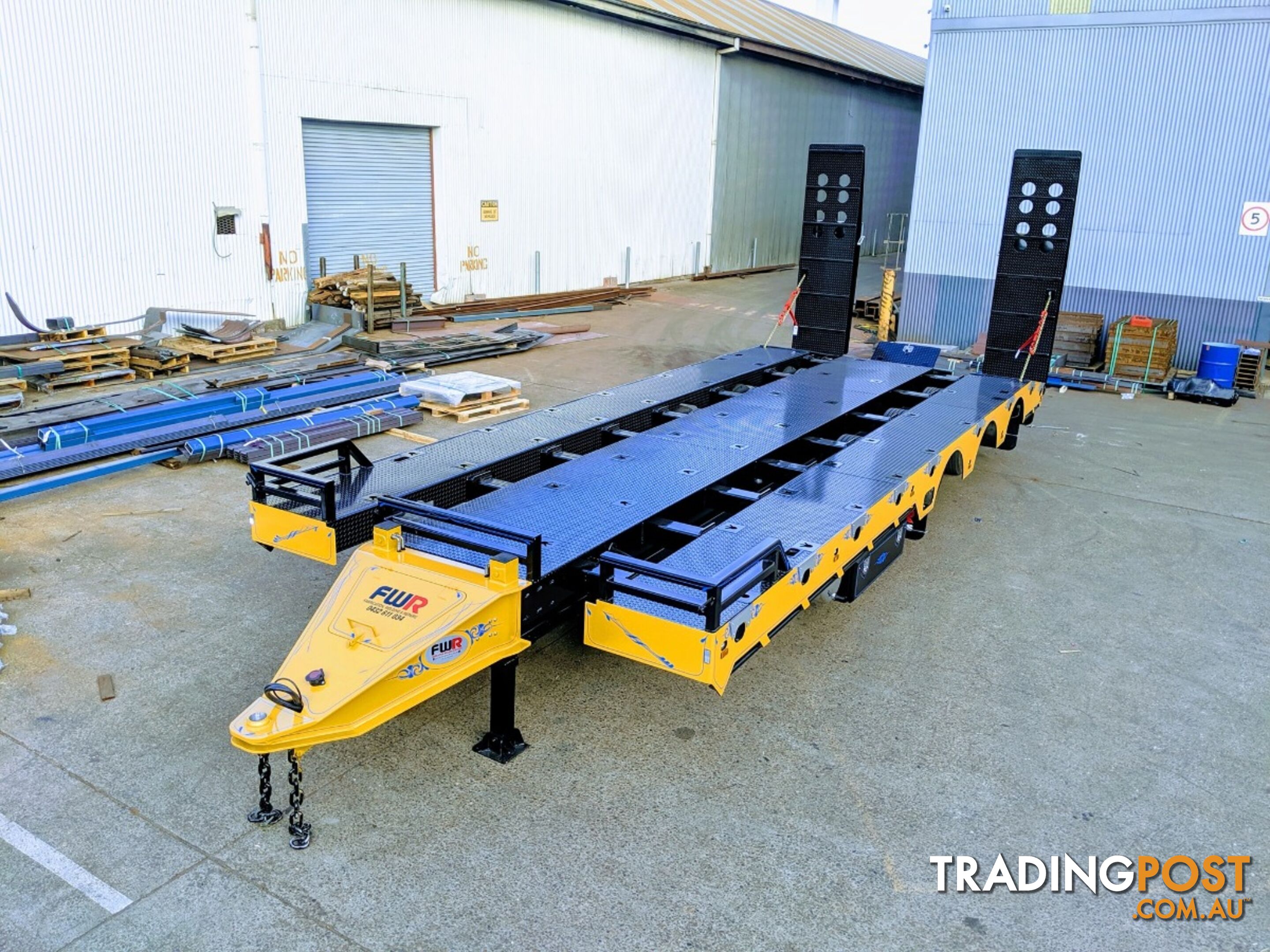 NEW 2023 FWR ELITE Tri Axle Tag Trailer - Widener