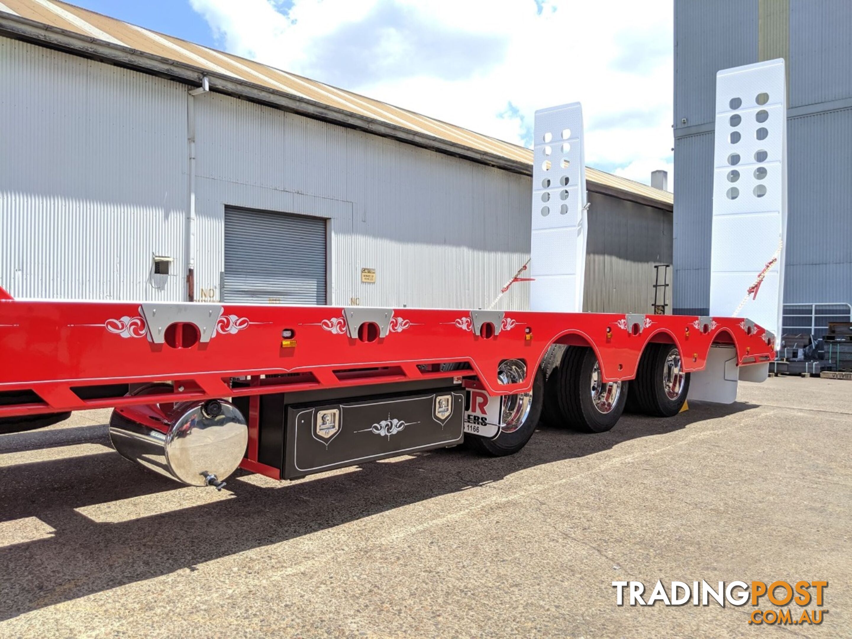 NEW 2024 FWR ELITE Tri Axle Tag Trailer - Widener