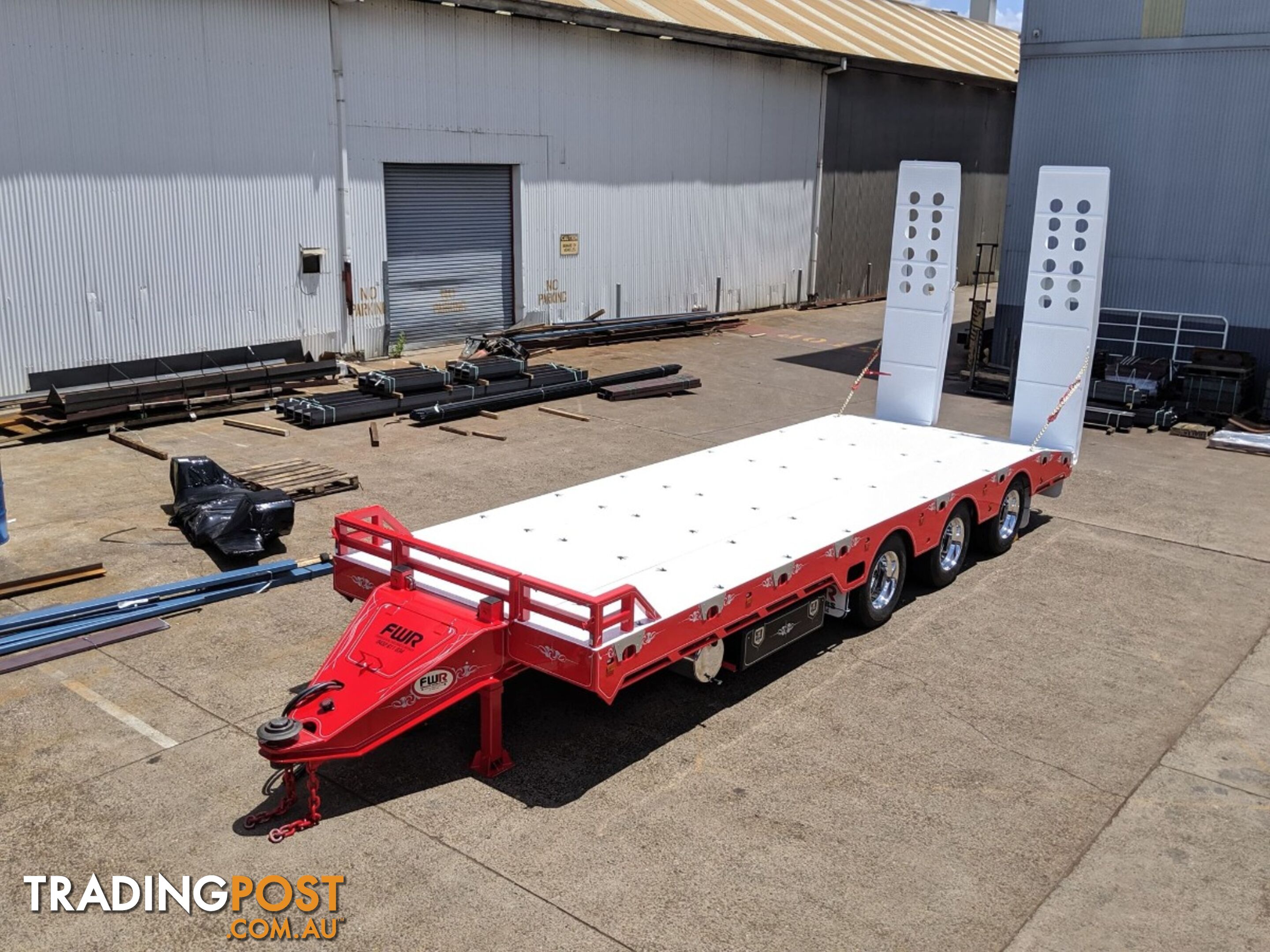 NEW 2023 FWR ELITE Tri Axle Tag Trailer - Widener