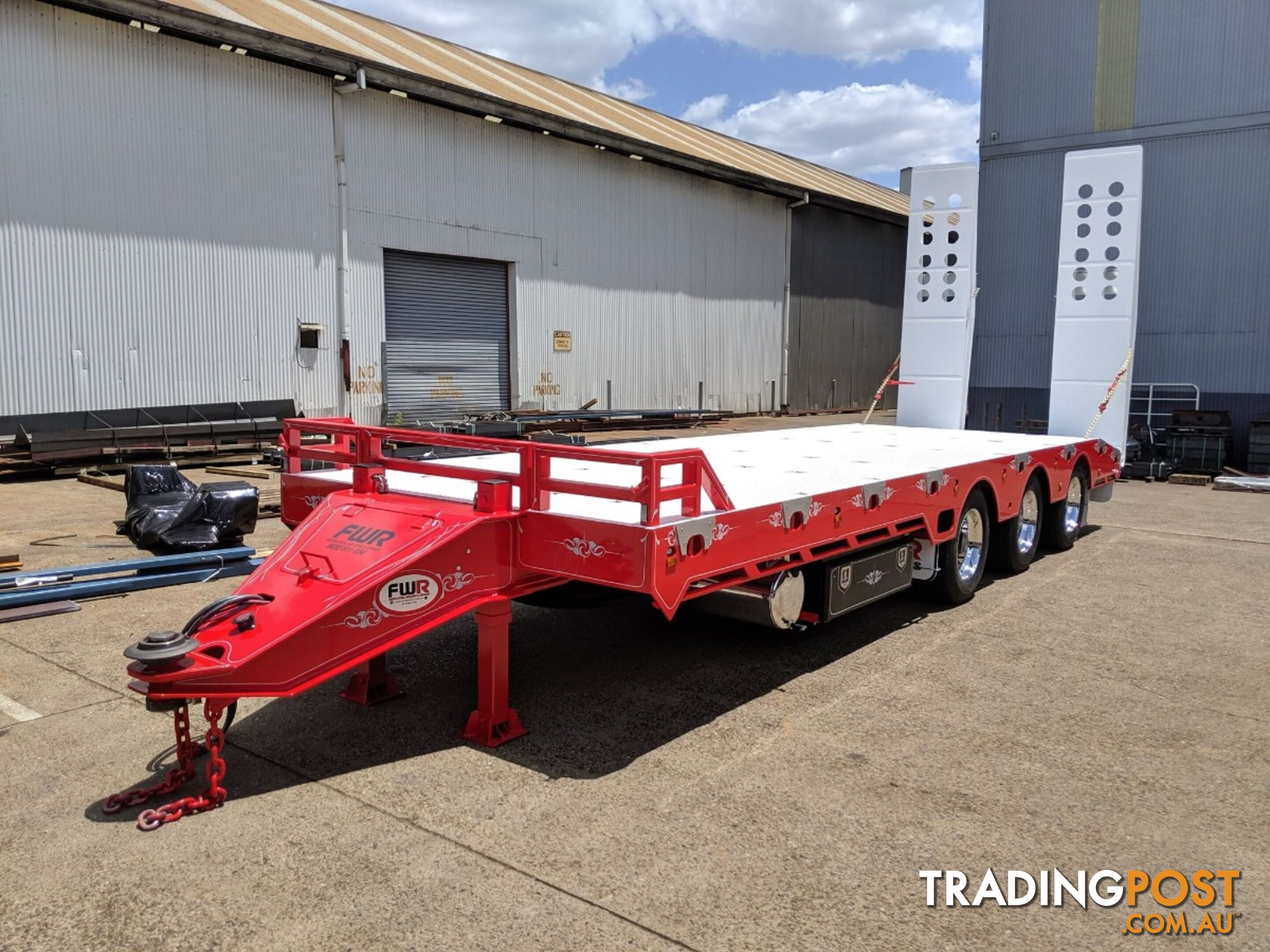 NEW 2023 FWR ELITE Tri Axle Tag Trailer - Widener