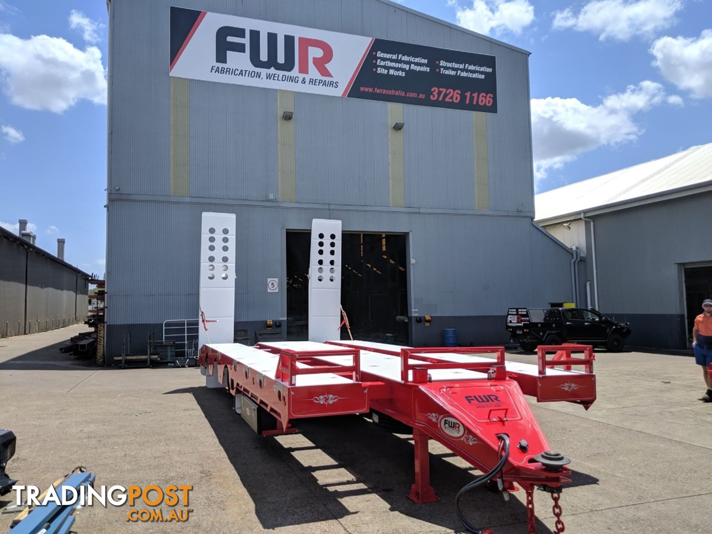 NEW 2024 FWR ELITE Tri Axle Tag Trailer - Widener