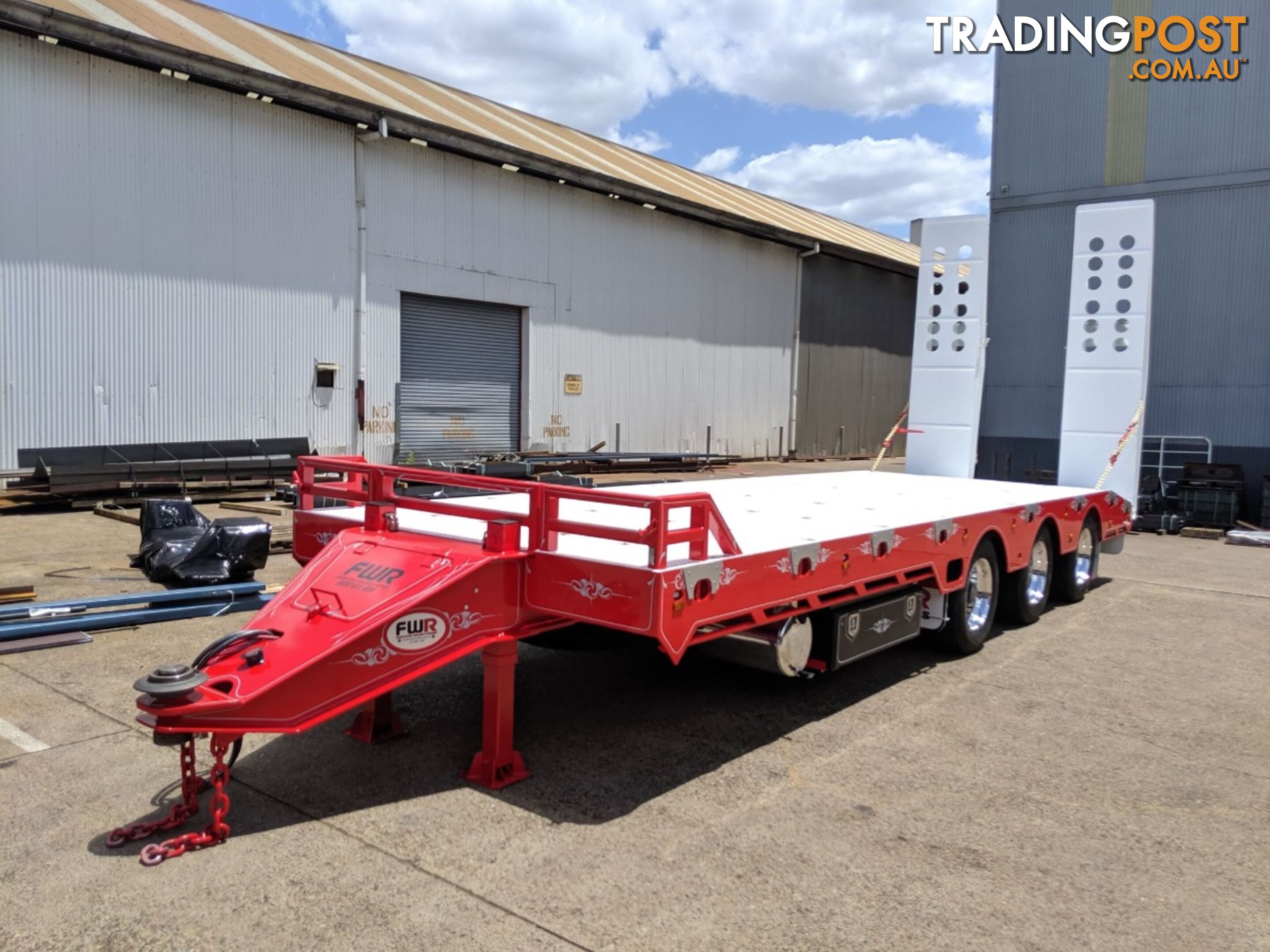 NEW 2024 FWR ELITE Tri Axle Tag Trailer - Widener