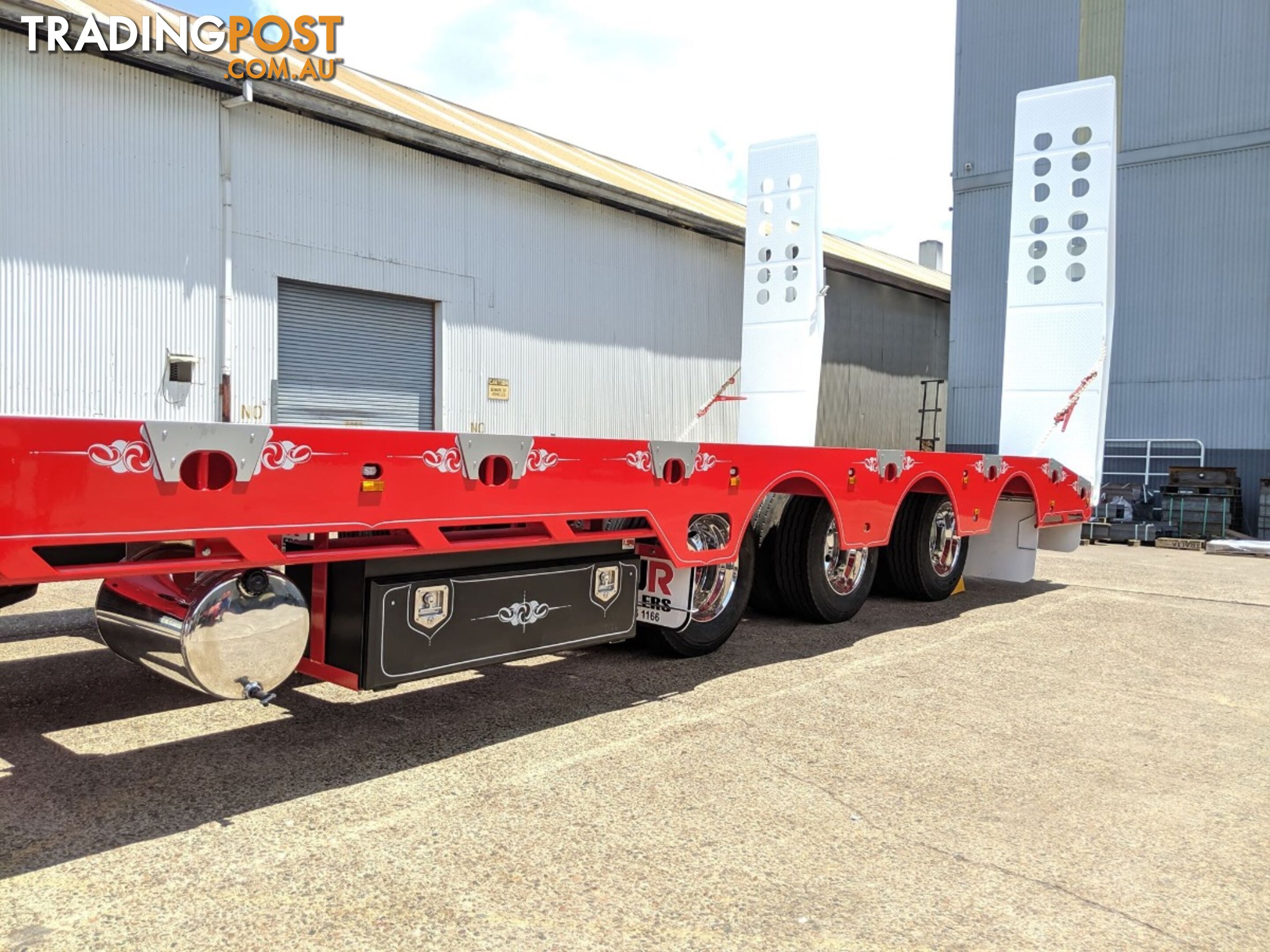 NEW 2024 FWR ELITE Tri Axle Tag Trailer - Widener