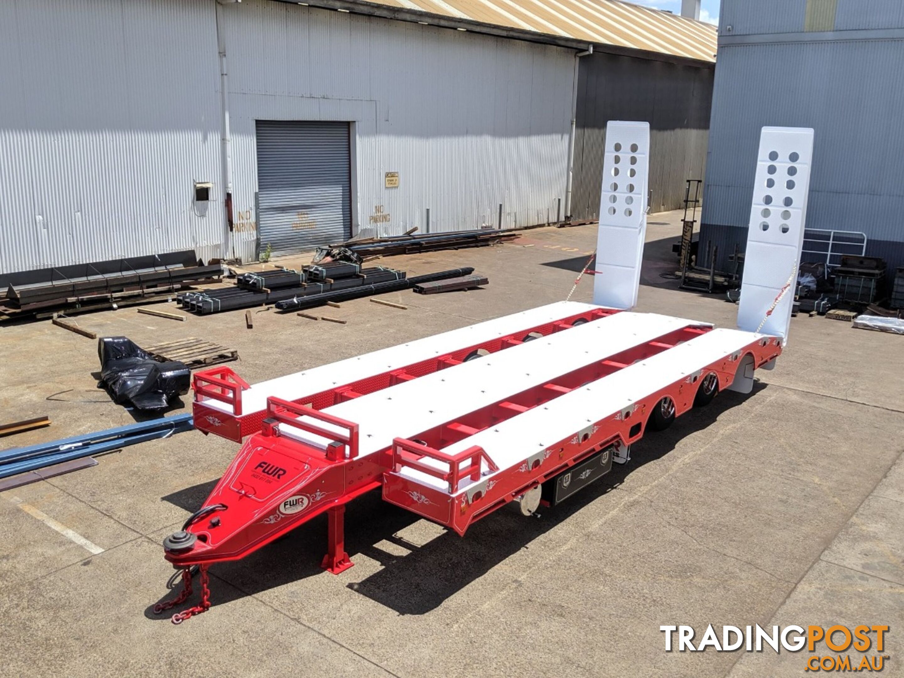 NEW 2023 FWR ELITE Tri Axle Tag Trailer - Widener