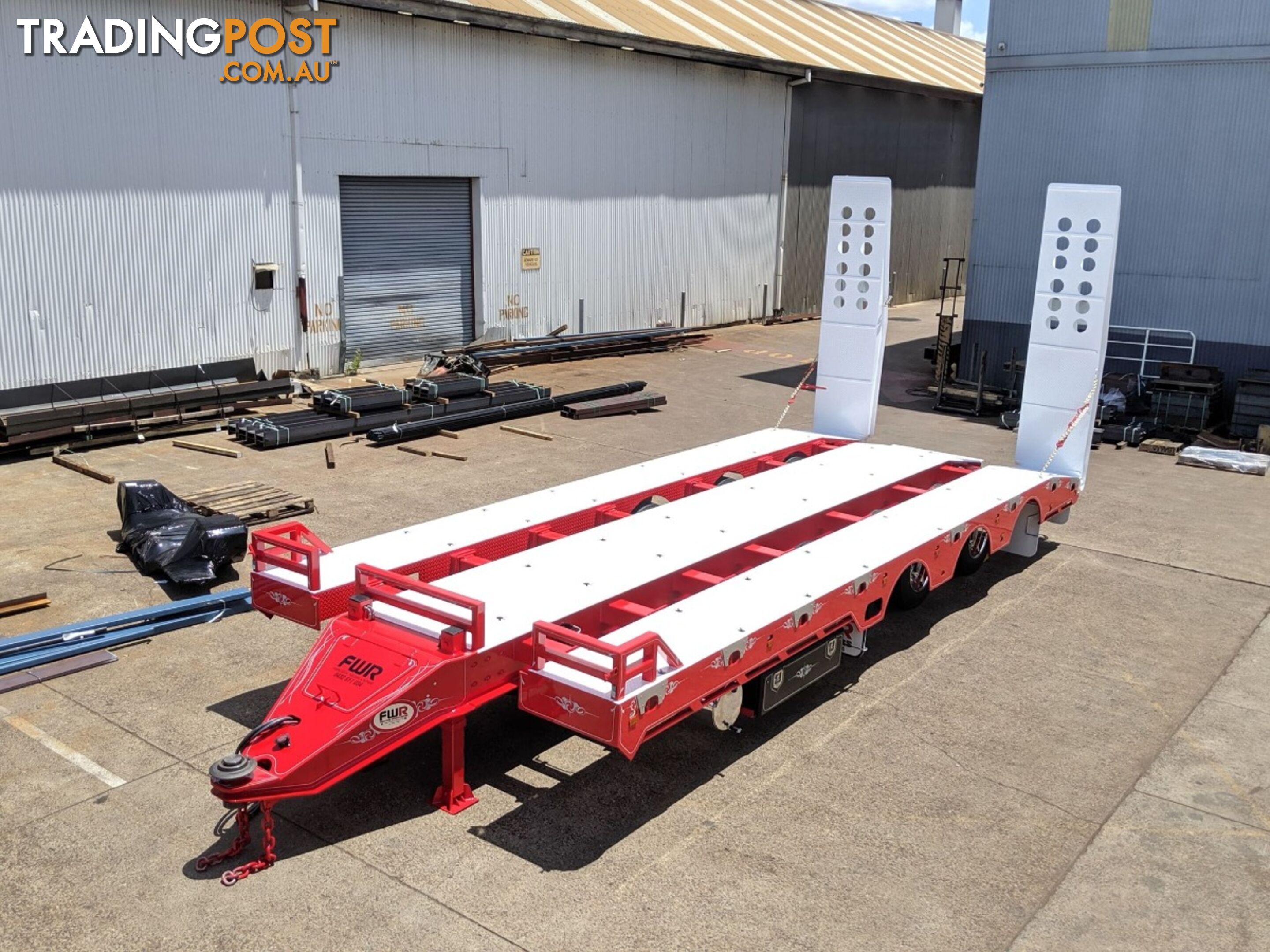 NEW 2023 FWR ELITE Tri Axle Tag Trailer - Widener