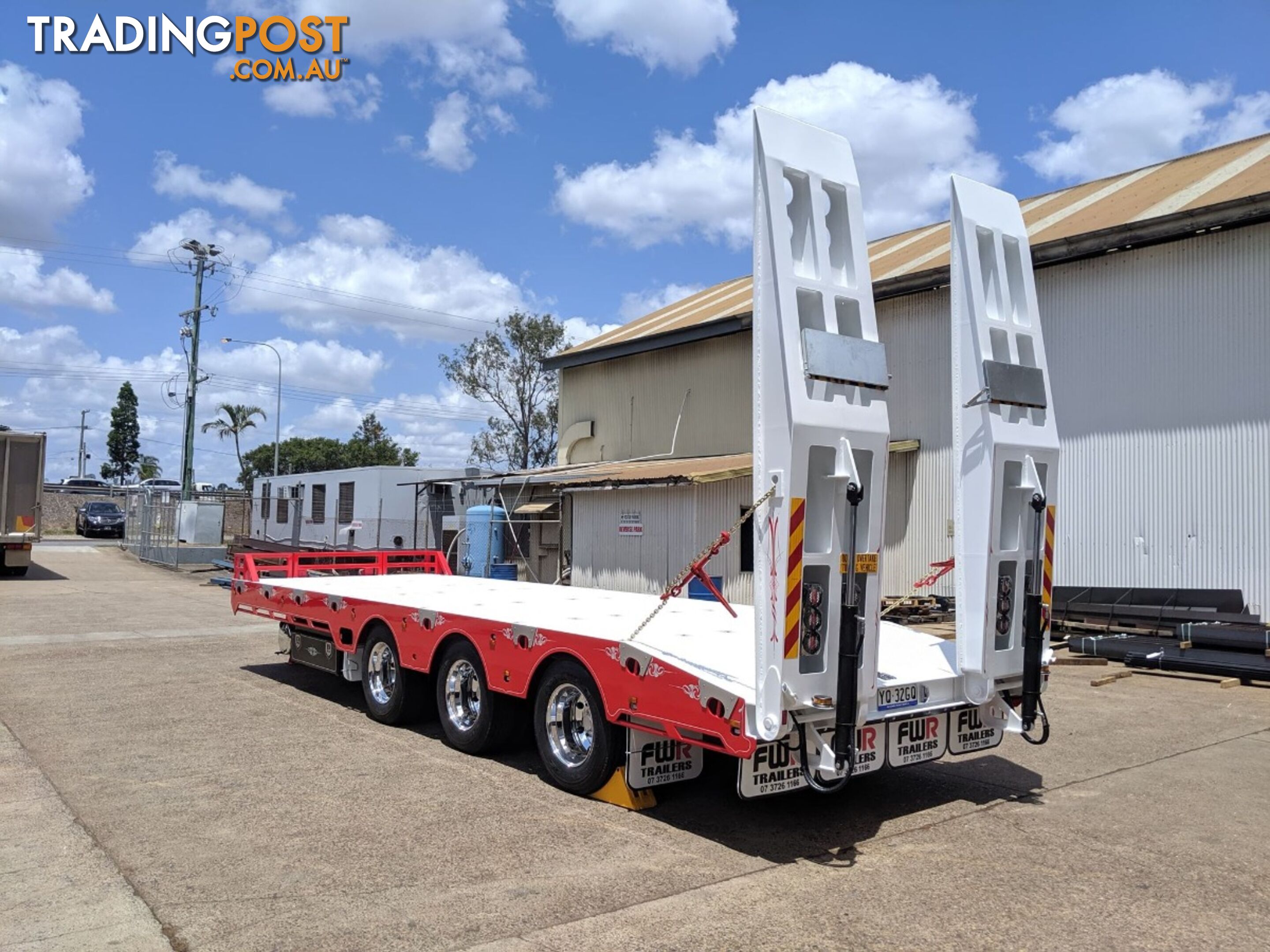 NEW 2024 FWR ELITE Tri Axle Tag Trailer - Widener