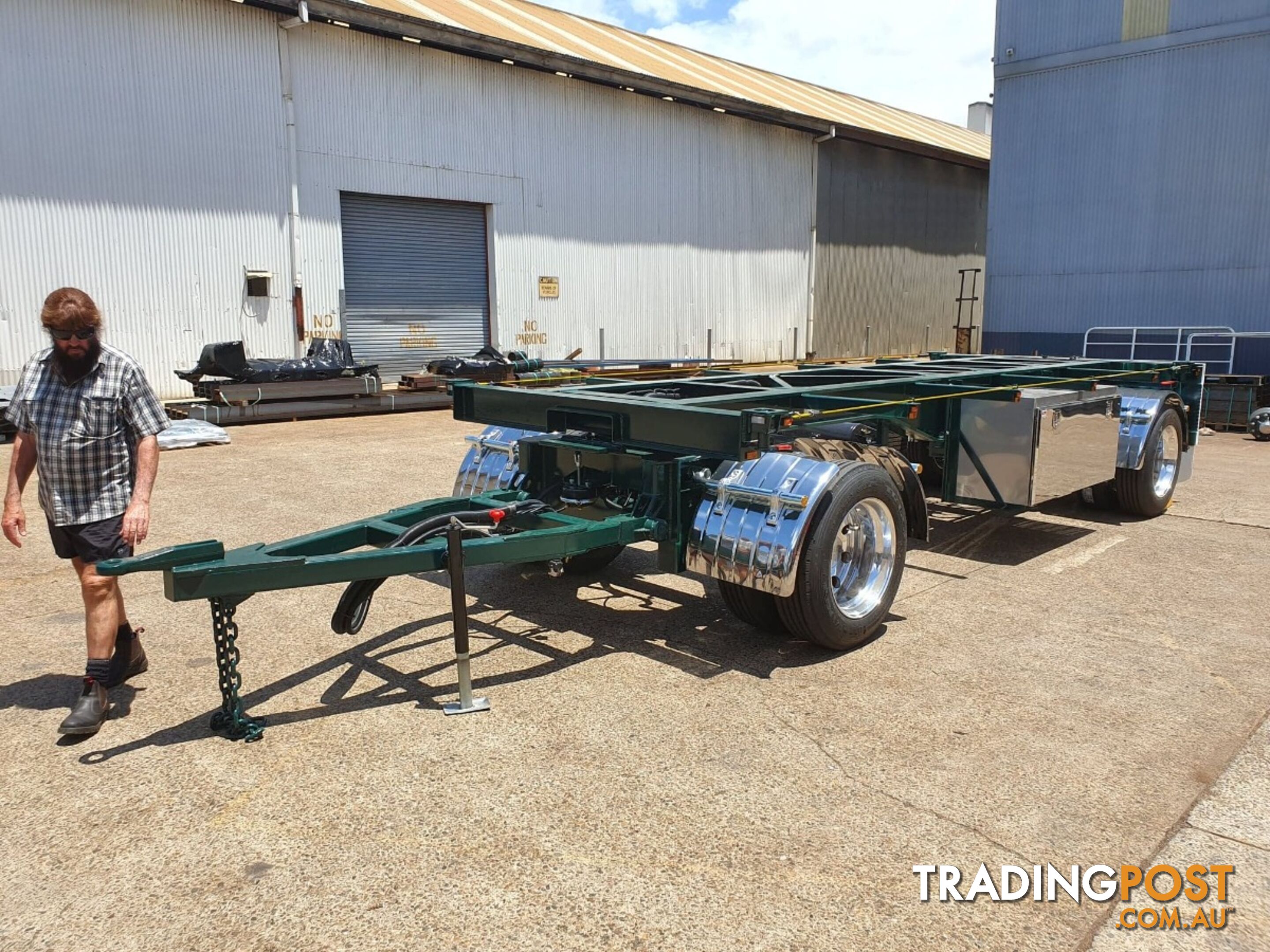 NEW 2023 FWR 2 Axle Dog Trailer, FD2 Air Bag