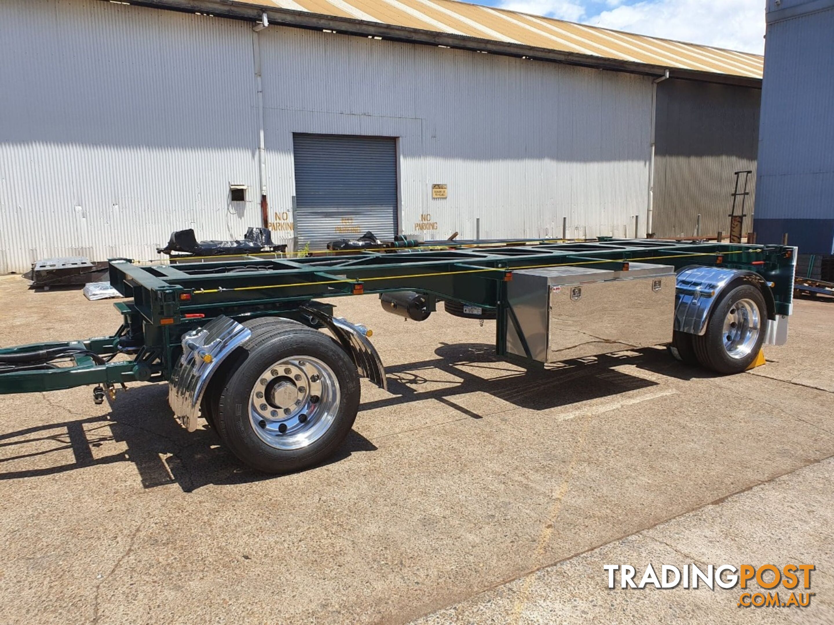 NEW 2024 FWR 2 Axle Dog Trailer, FD2 Air Bag