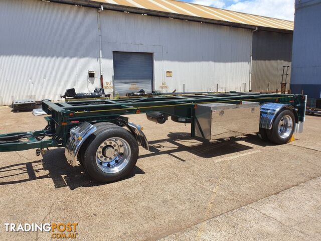 NEW 2024 FWR 2 Axle Dog Trailer, FD2 Air Bag