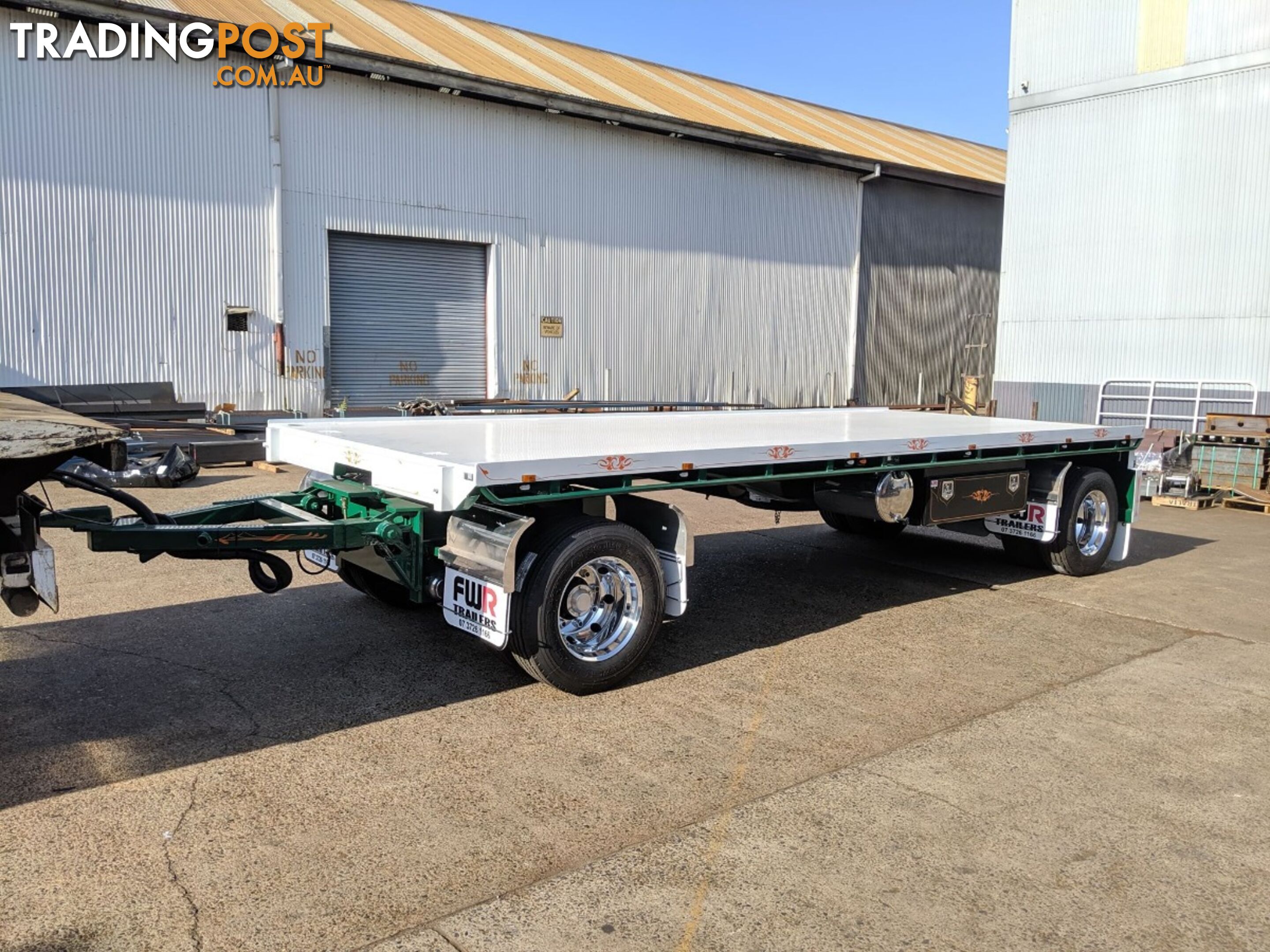 NEW 2023 FWR 2 Axle Dog Trailer, FD2 Air Bag