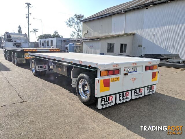 NEW 2024 FWR 2 Axle Dog Trailer, FD2 Air Bag