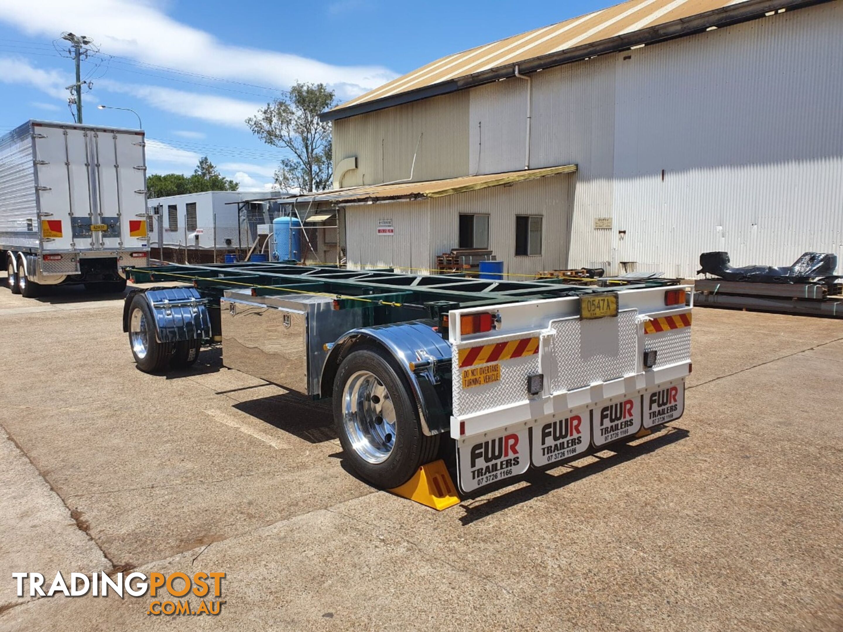 NEW 2024 FWR 2 Axle Dog Trailer, FD2 Air Bag