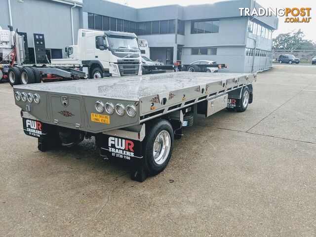 NEW 2024 FWR 2 Axle Dog Trailer, FD2 Air Bag