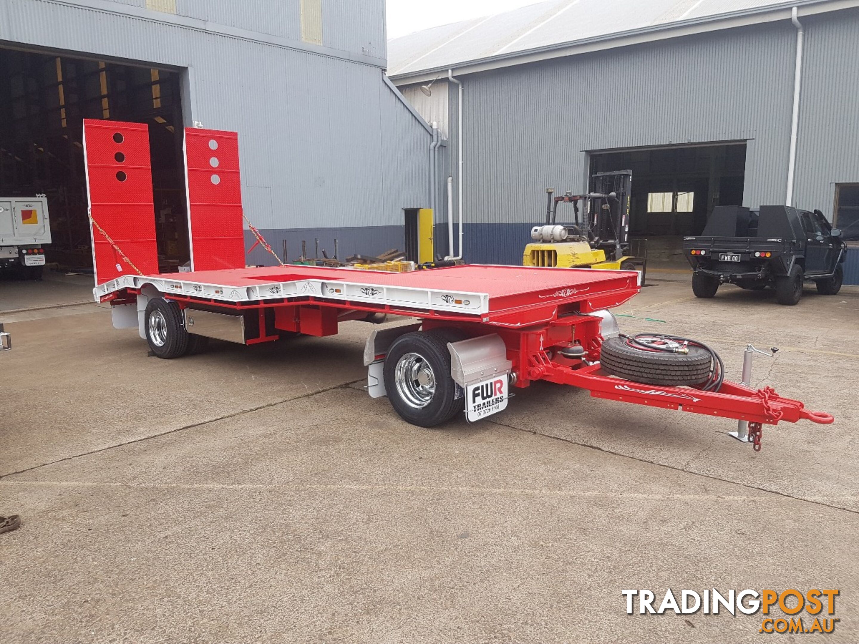 NEW 2023 FWR 2 Axle Dog Trailer, FD2 Air Bag