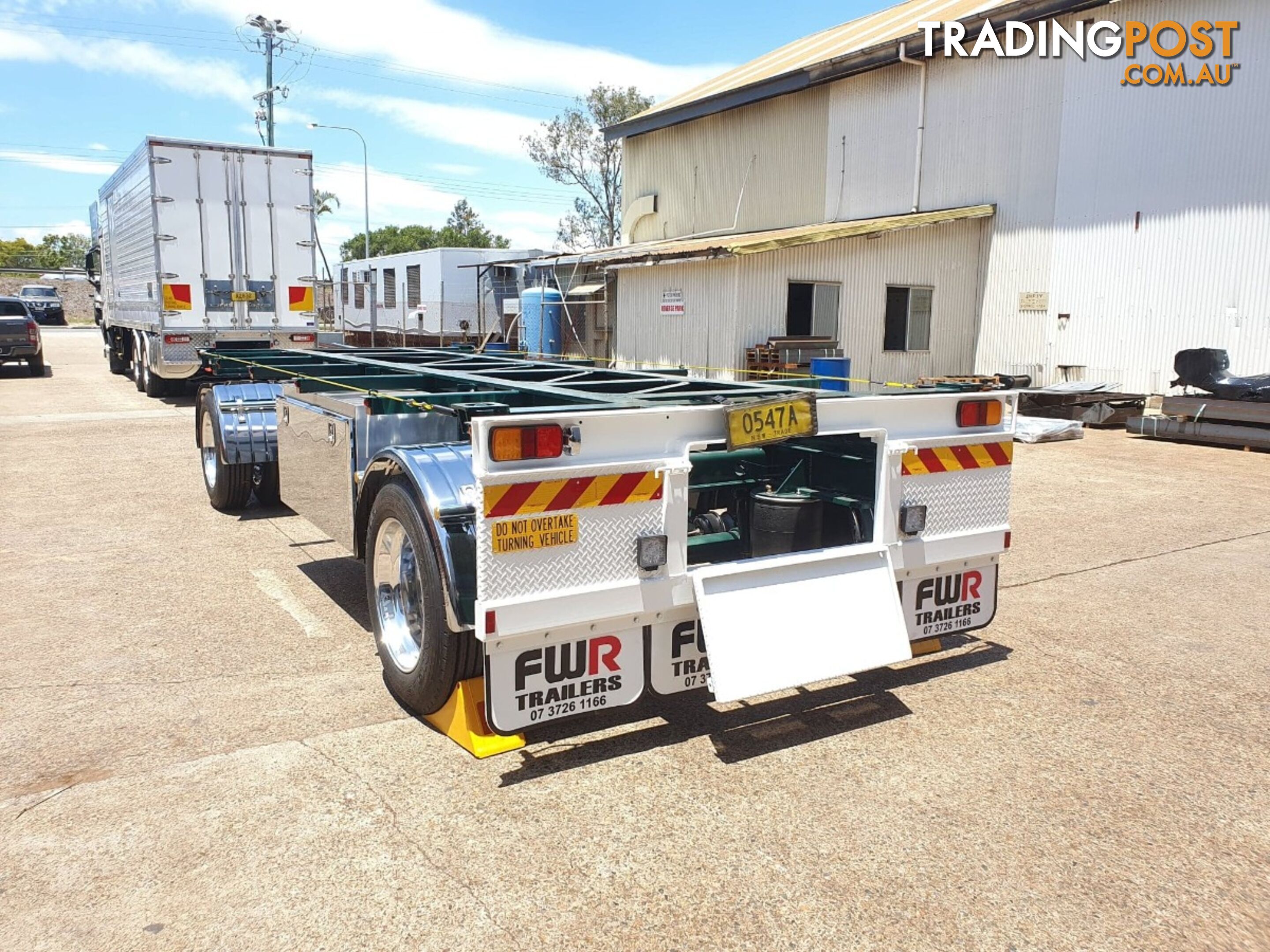 NEW 2023 FWR 2 Axle Dog Trailer, FD2 Air Bag