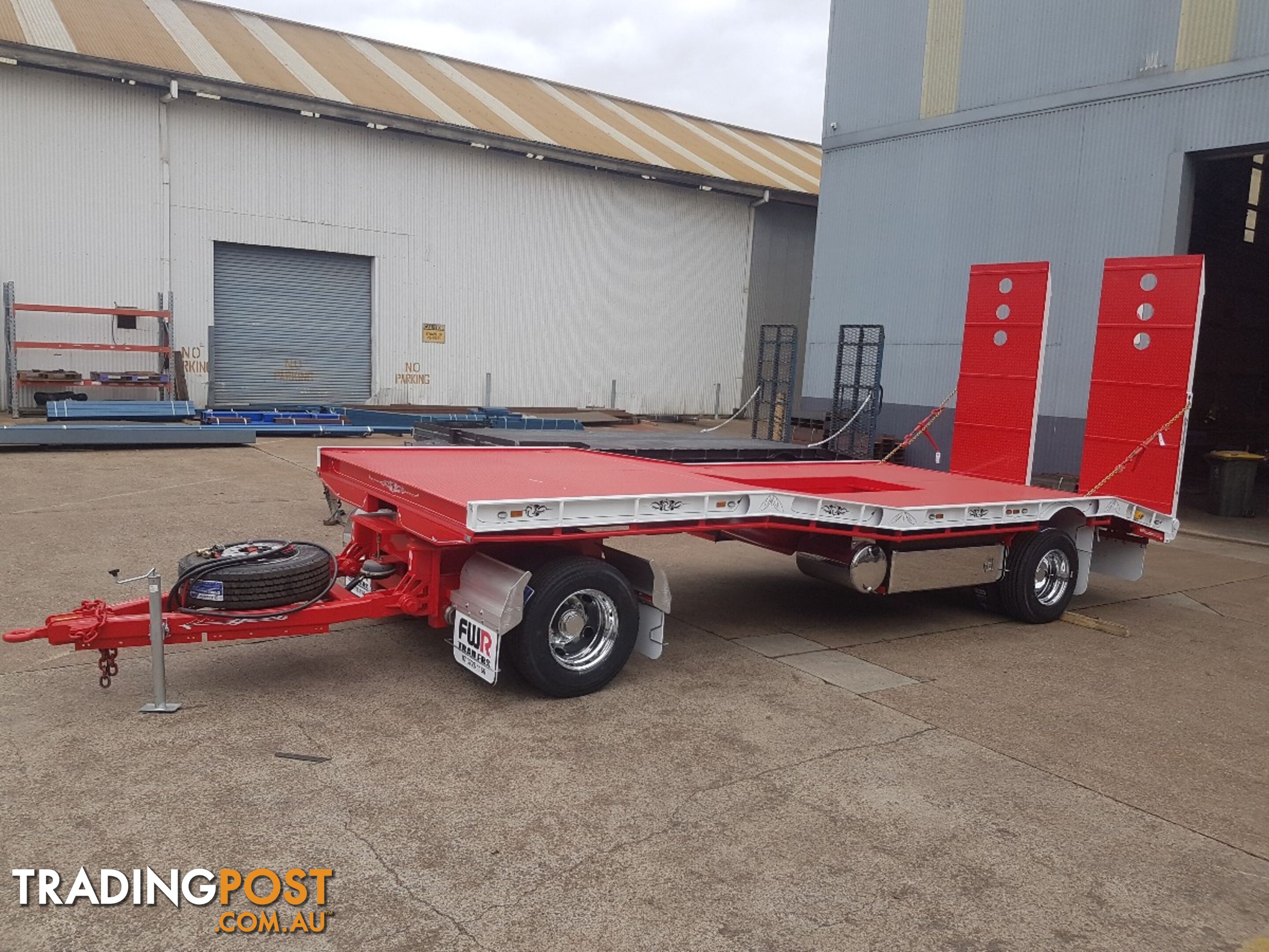 NEW 2023 FWR 2 Axle Dog Trailer, FD2 Air Bag