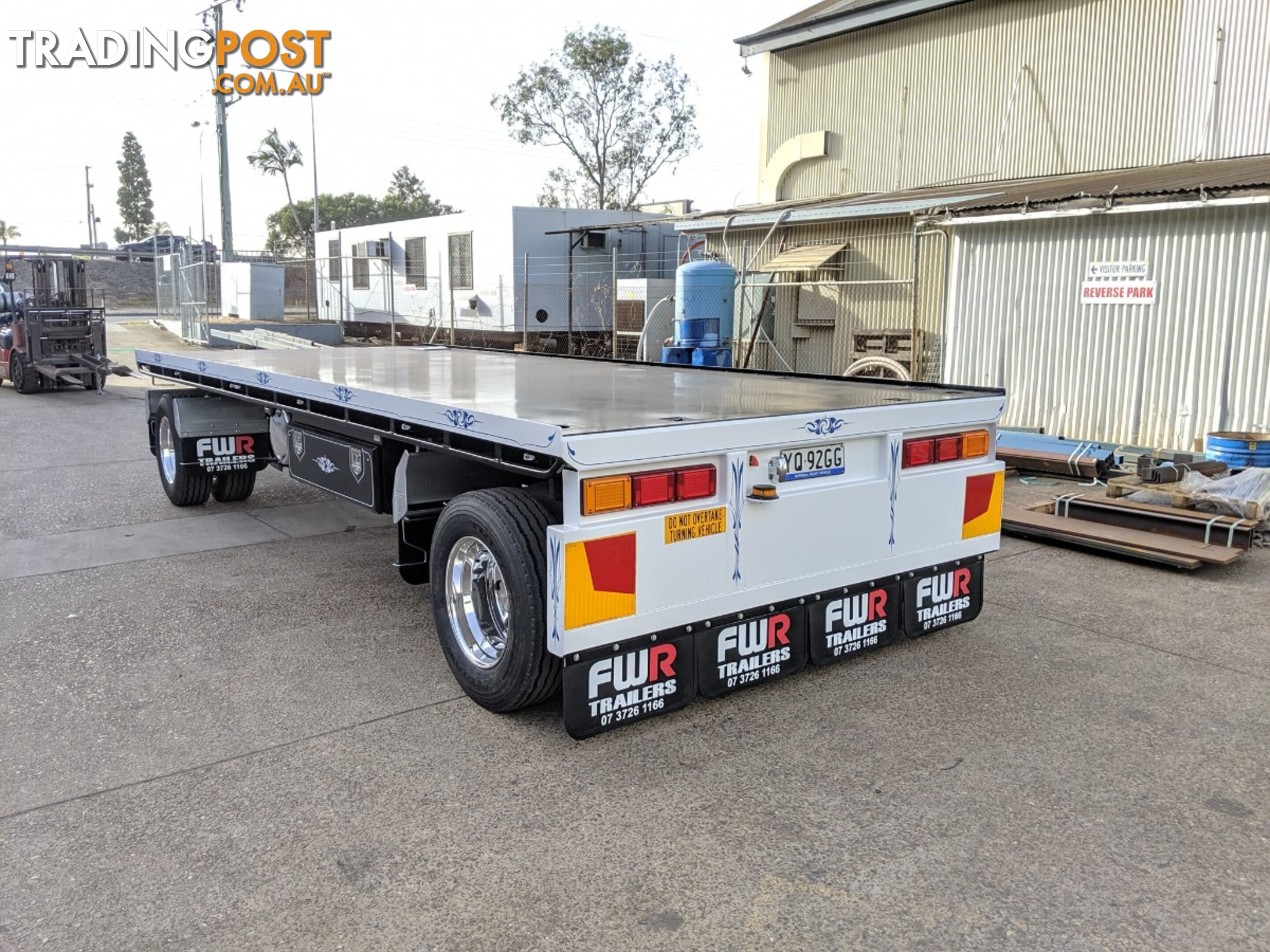 NEW 2023 FWR 2 Axle Dog Trailer, FD2 Air Bag