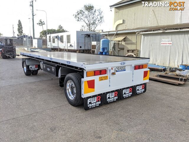 NEW 2024 FWR 2 Axle Dog Trailer, FD2 Air Bag