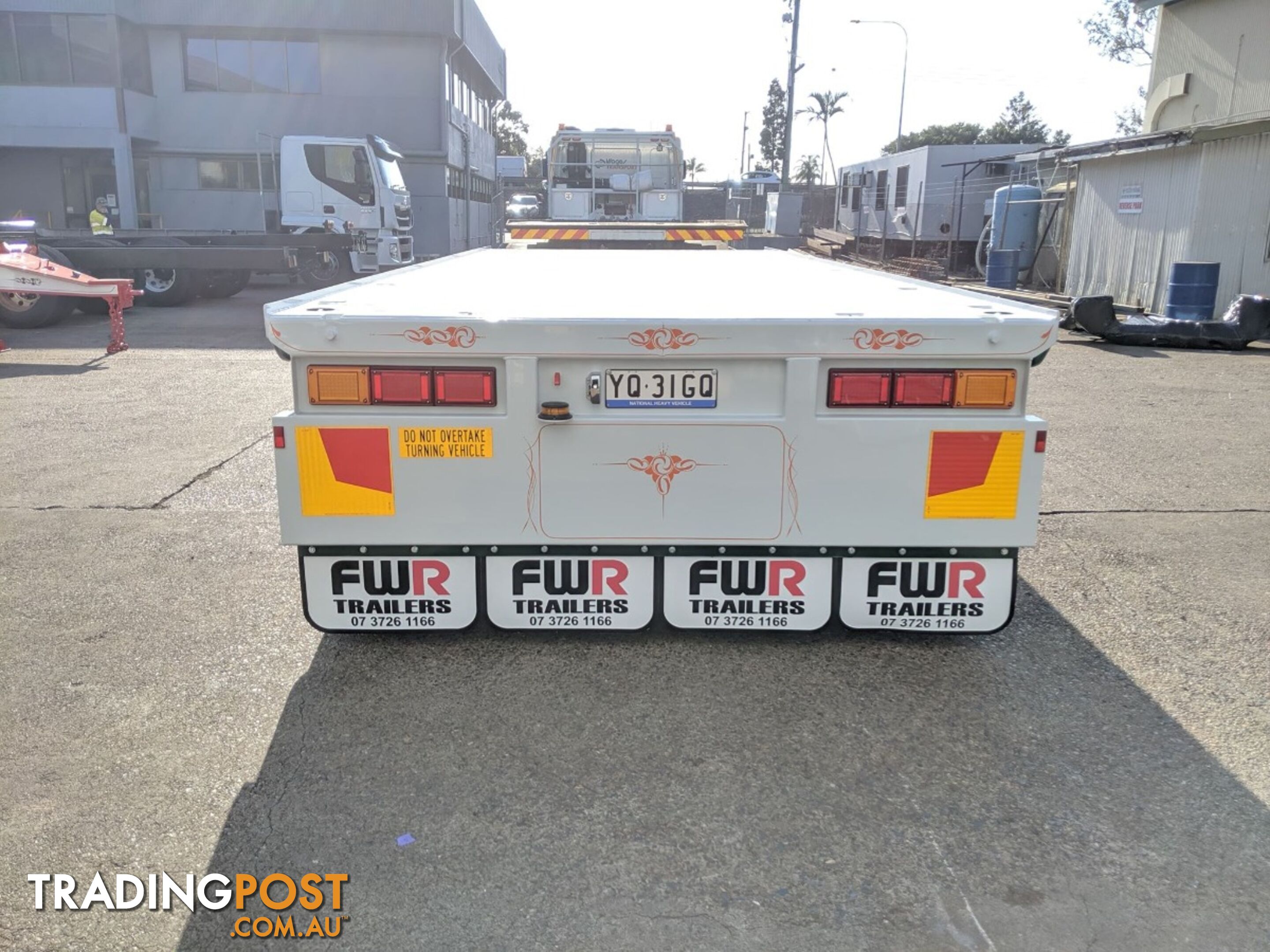 NEW 2024 FWR 2 Axle Dog Trailer, FD2 Air Bag