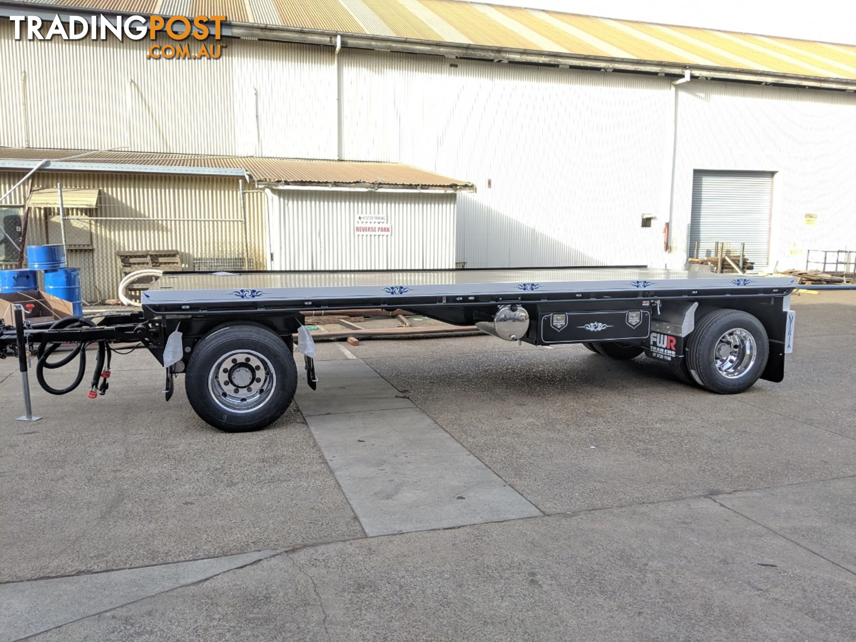 NEW 2023 FWR 2 Axle Dog Trailer, FD2 Air Bag