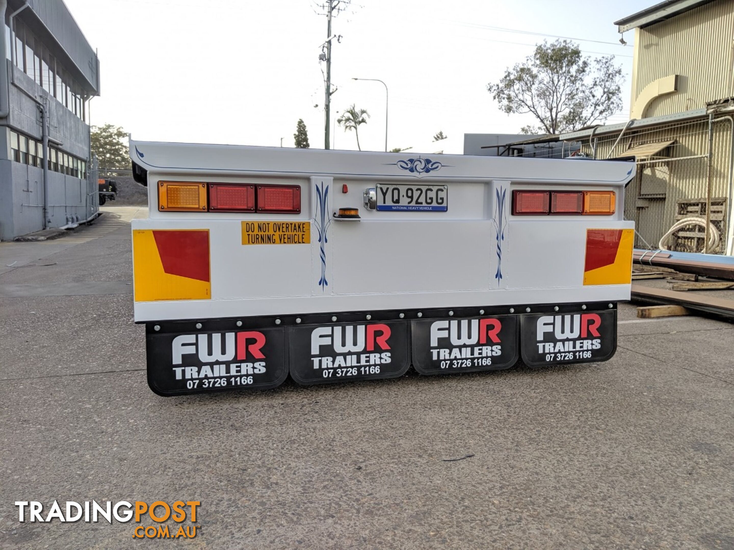 NEW 2024 FWR 2 Axle Dog Trailer, FD2 Air Bag