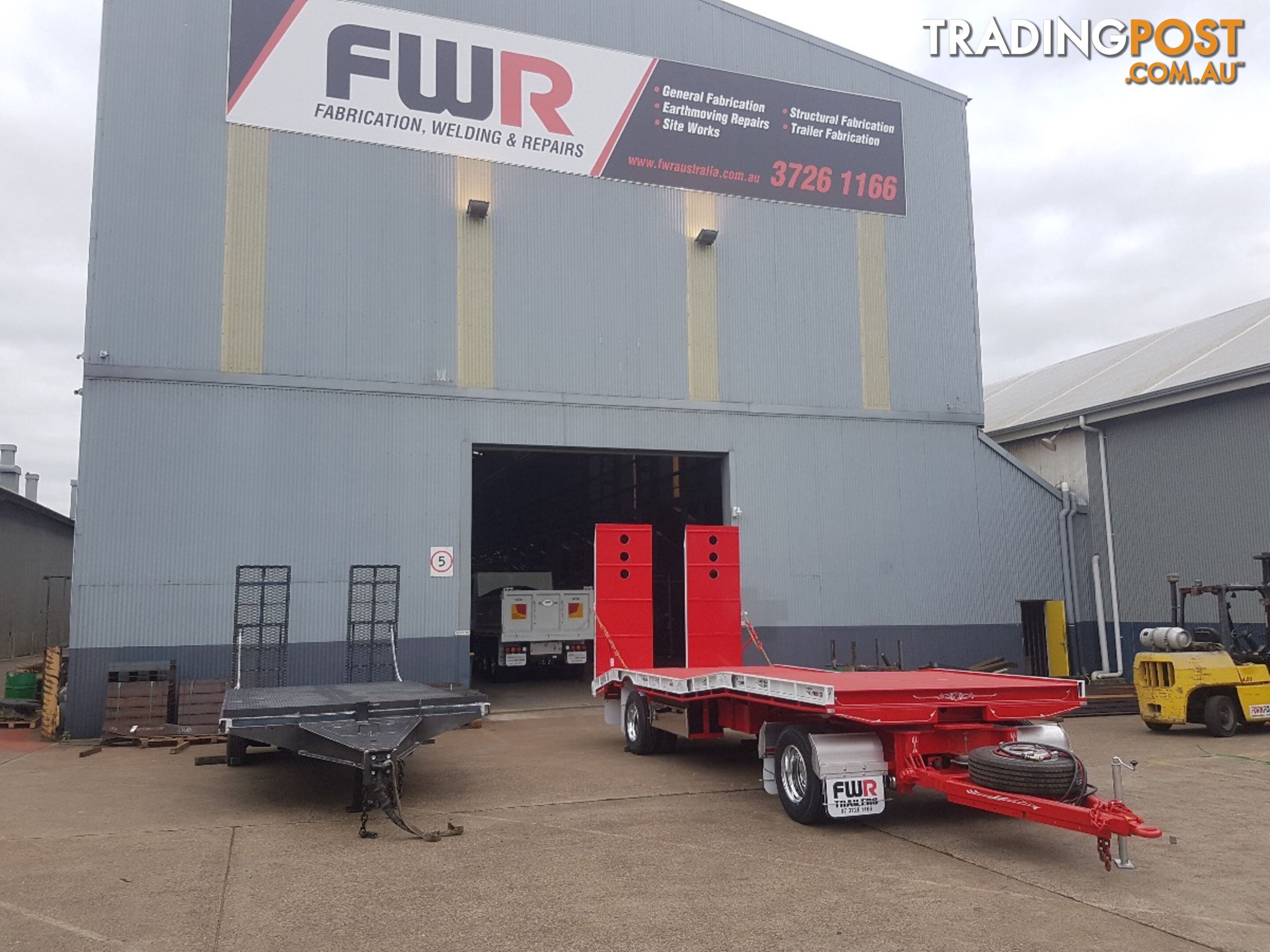 NEW 2023 FWR 2 Axle Dog Trailer, FD2 Air Bag