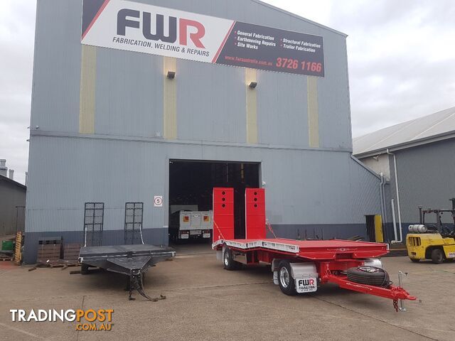 NEW 2024 FWR 2 Axle Dog Trailer, FD2 Air Bag