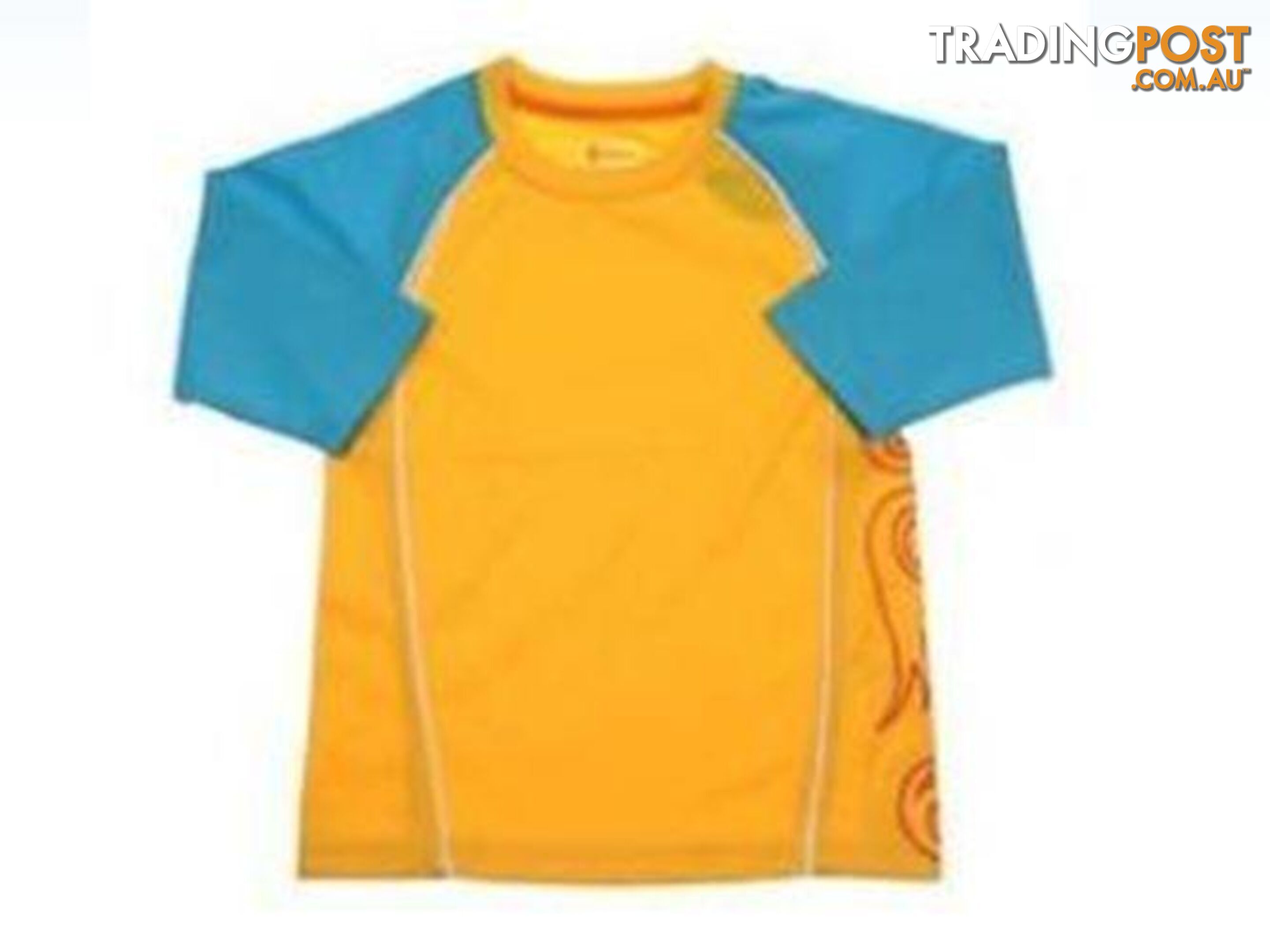 CROCS Boys Rashie Swim T-Shirt (Size 2) - Crocs - 4326500377135
