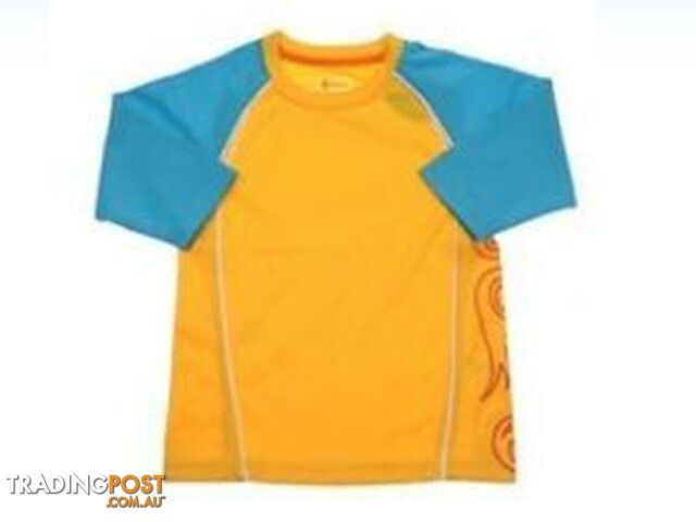 CROCS Boys Rashie Swim T-Shirt (Size 2) - Crocs - 4326500377135