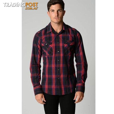 Deacon Stockwell L/S Check Shirt - Deacon - 4326500387394