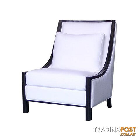 Resort Style Armchair White - Arm Chair - 7427046211215