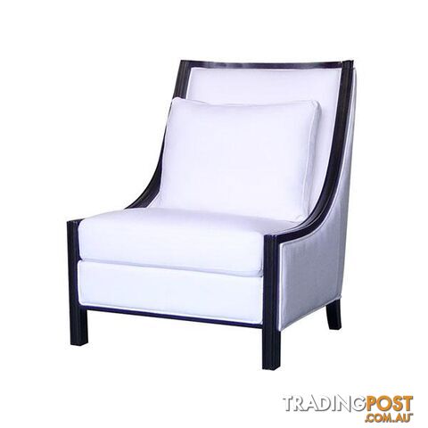 Resort Style Armchair White - Arm Chair - 7427046211215