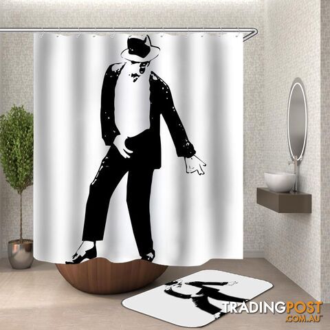 Michael Jackson Shower Curtain - Curtain - 7427046125086