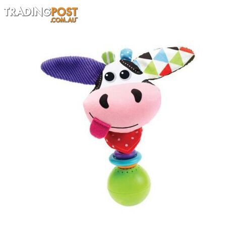 Yookidoo Cow Shake Me Rattle - Yokidoo - 4326500453464