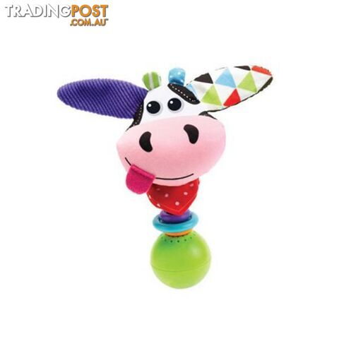 Yookidoo Cow Shake Me Rattle - Yokidoo - 4326500453464