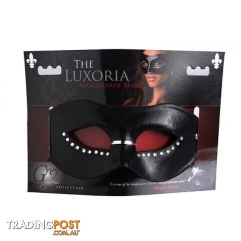 Luxoria Masquerade Mask - Greygasms - 848518005021