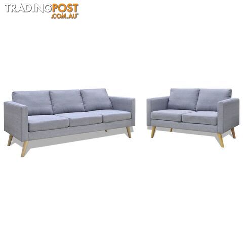 2-Seater And 3-Seater Fabric Sofas - Unbranded - 4326500438454
