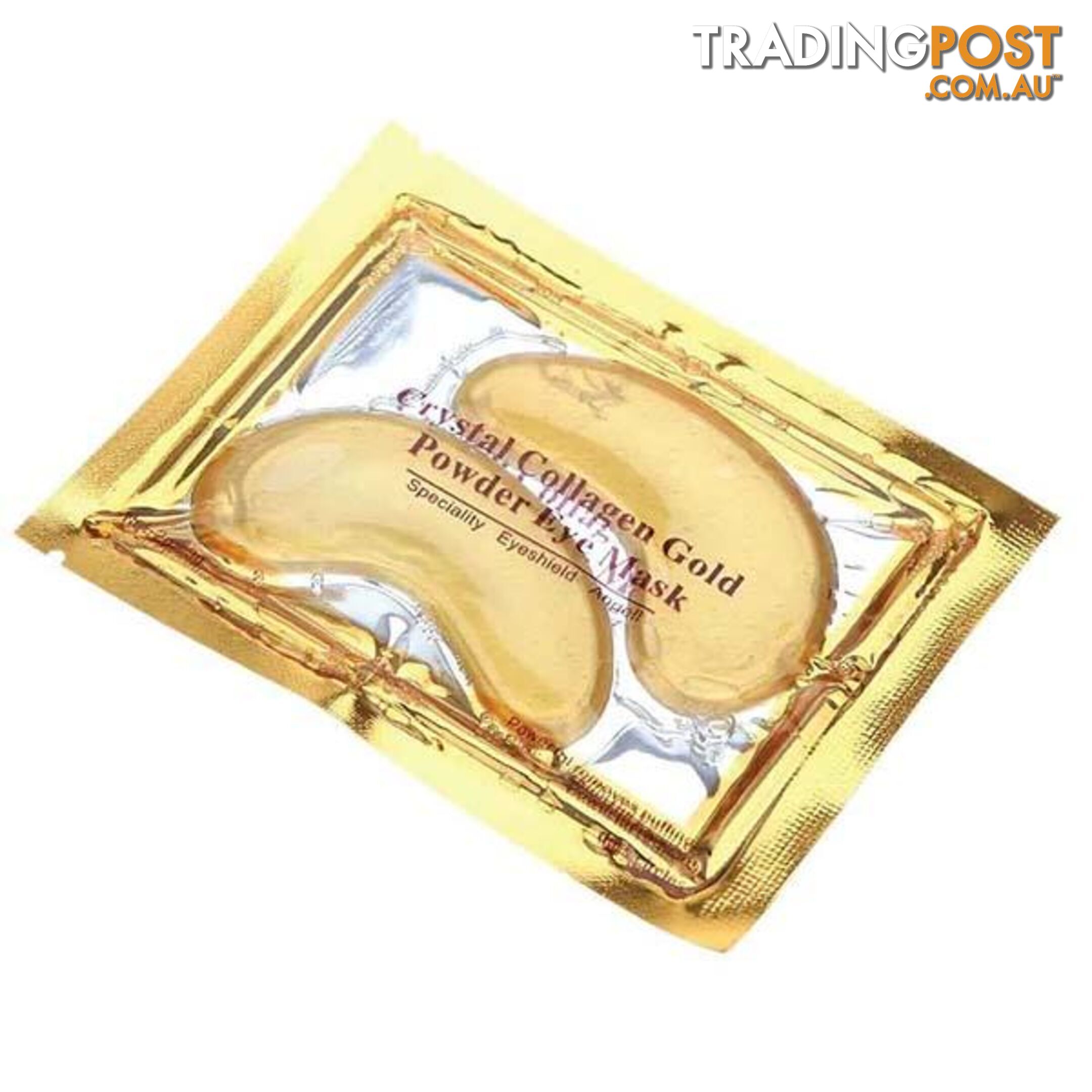 1X Sample Gold Collagen Under Eye Mask Crystal Gel Pads - Eye Mask - 7427046182607