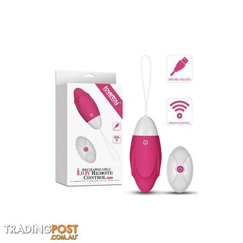 Ijoy Wireless Remote Control Rechargeable Egg - Adult Toys - 6970260907576