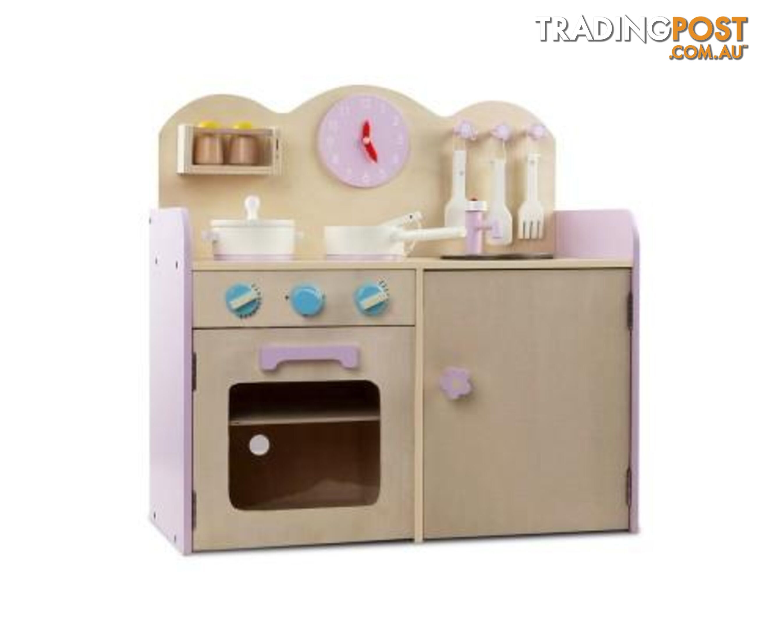 Wooden Kitchen Set - 7 Piece - Keezi - 4326500261960