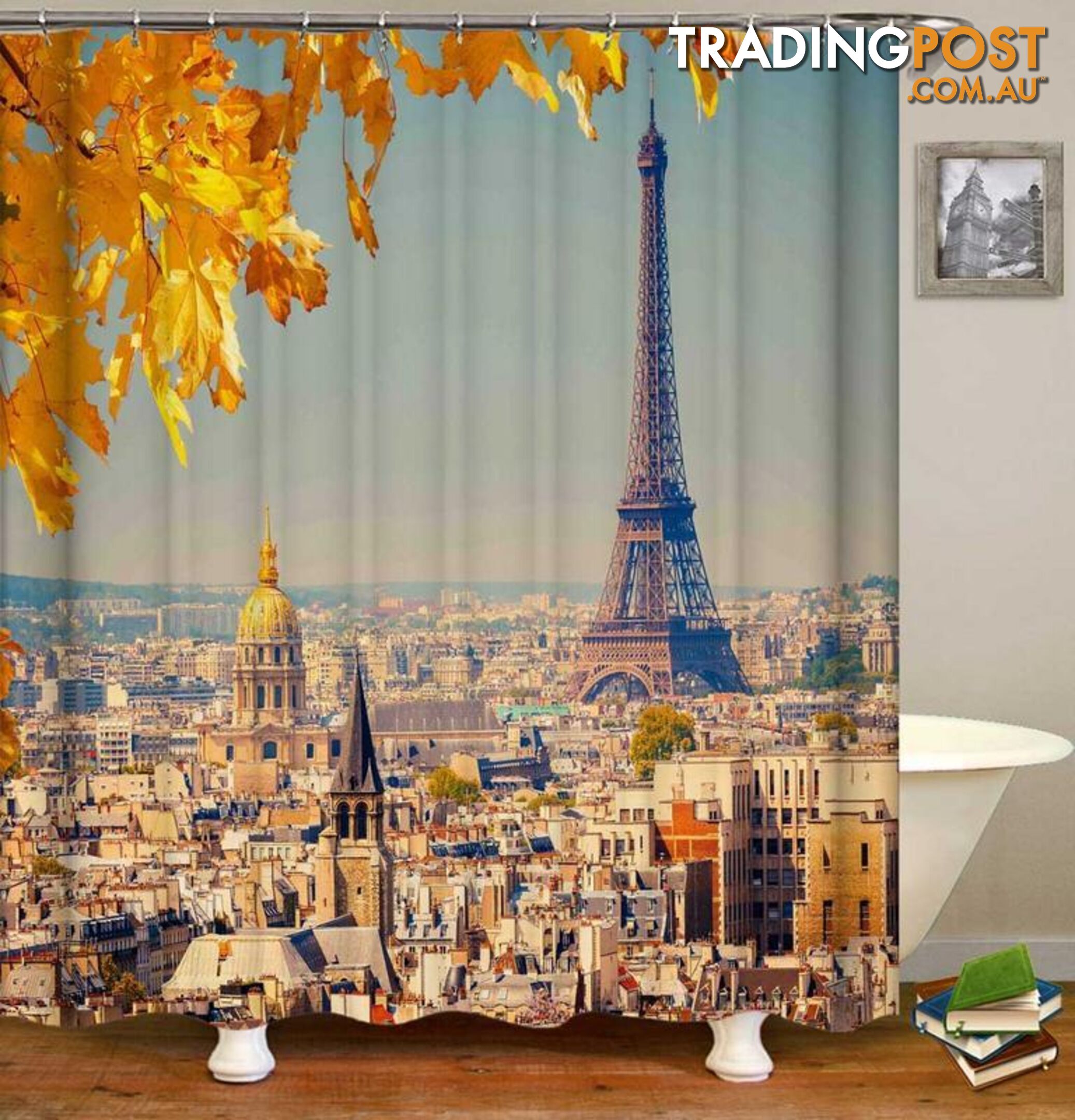 Shower Curtains Parisâ View - Curtain - 7427046082242