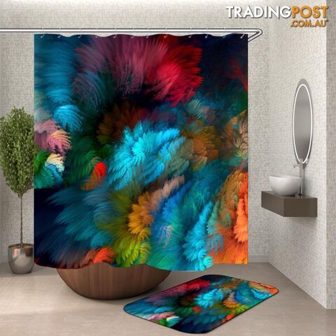 Colorful Blur Shower Curtain - Curtain - 7427046119047