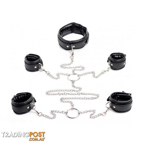 Slave Bondage Shackle Set - Strict - 848518030566