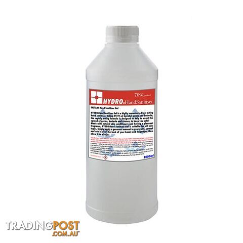 Hydro Instant Hand Sanitiser 1 Litre - Hydro - 787976614546