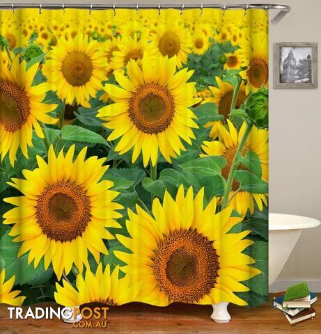 Sunflowers Shower Curtain - Curtain - 7427045983946