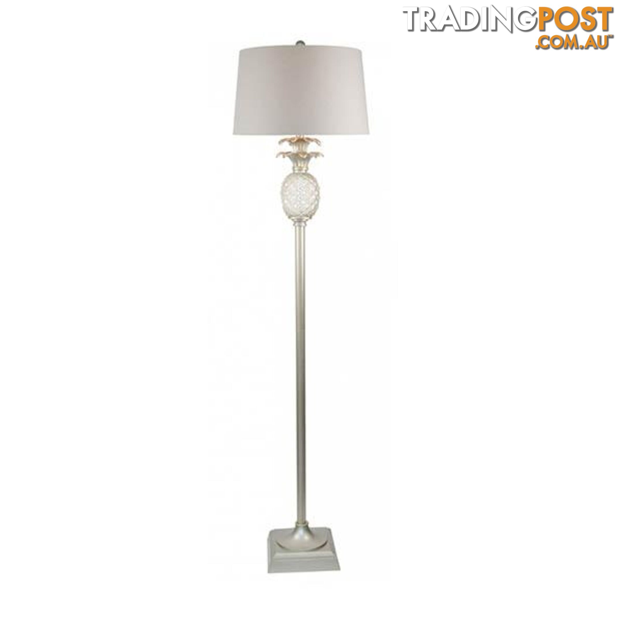 Langley Floor Lamp Antique Silver - Lamp - 9320294110478