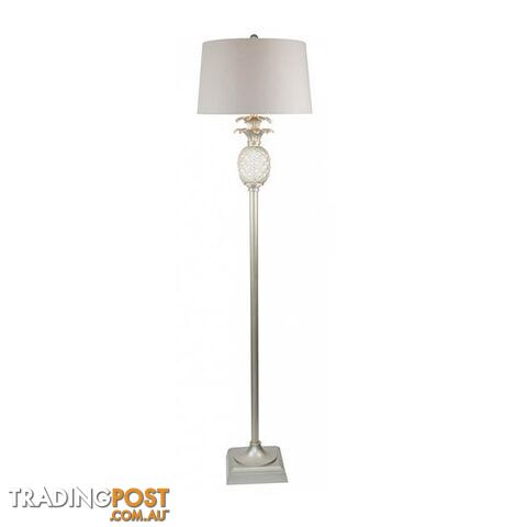 Langley Floor Lamp Antique Silver - Lamp - 9320294110478