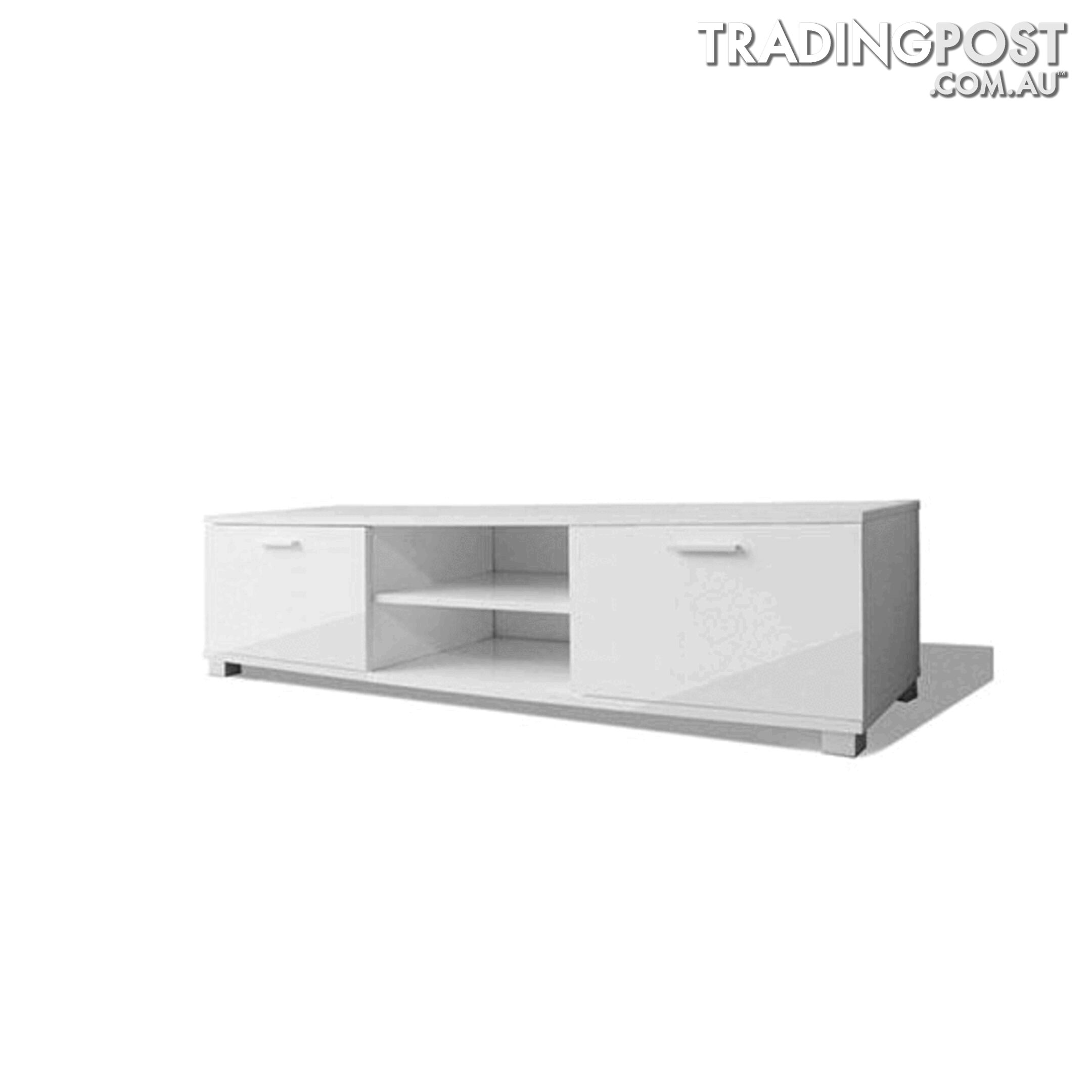 Tv Cabinet High Gloss White - Tv Cabinet - 8718475977223